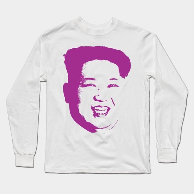 Kim Jong Long Sleeve T-Shirt by EHAP Shop